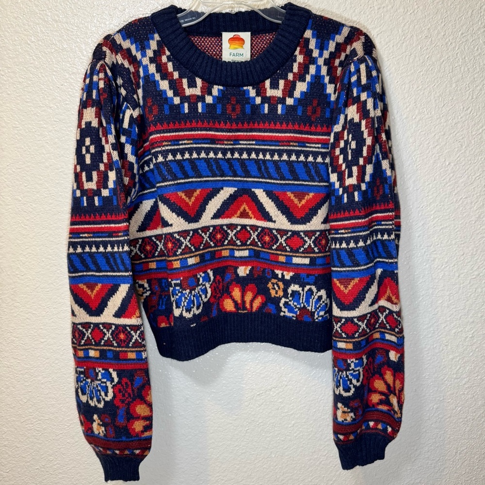 Farm Rio NWT Tapestry Sweater L
